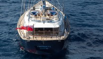 Sailing yacht VICTORIA -  Aft View